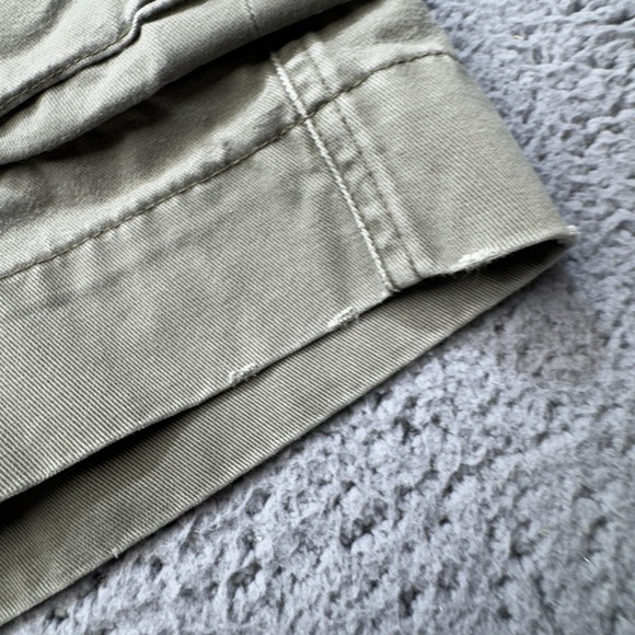 Polo Ralph Lauren Cargo Shorts Men 34x10 Khaki Safari Blue Label Worn Faders - Picture 5 of 16